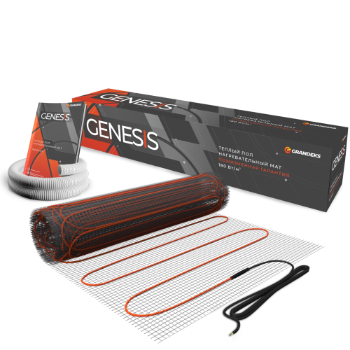 Нагревательный мат для теплого пола Genesis 450 Вт - 2,5 кв.м