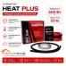 Теплый пол греющий кабель Heat Plus 20м. (400 Вт)