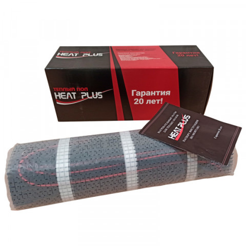 Теплый пол Нагревательный мат Heat Plus 9,0 кв.м