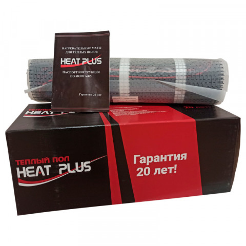 Теплый пол Нагревательный мат Heat Plus 9,0 кв.м