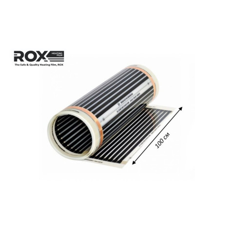 Инфракрасный теплый пол пленочный ROX ширина 100 см антиискровый полосатый