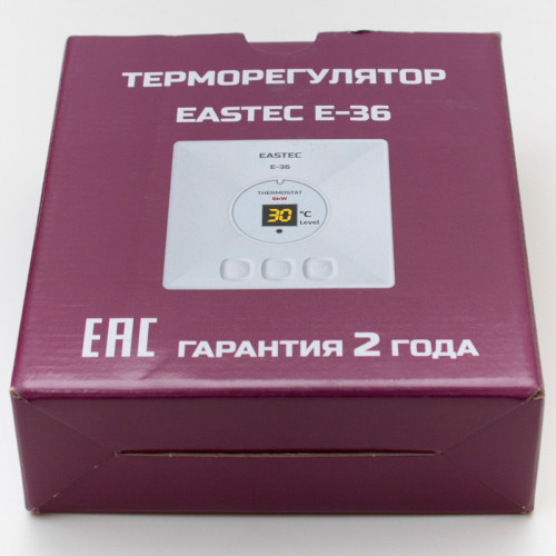 Терморегулятор для теплого пола EASTEC E-36 (6кВт)