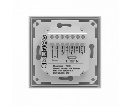 Терморегулятор Thermoreg TI 200 Design, механический