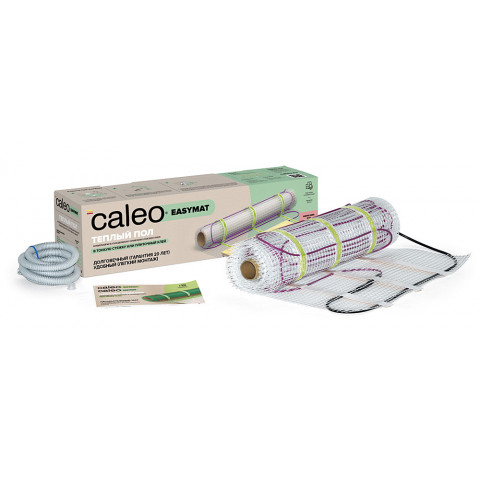 Нагревательный мат для теплого пола CALEO EASYMAT 140 Вт/м2, 8 м2