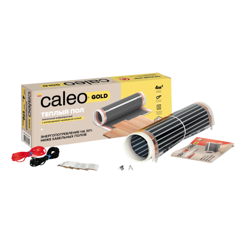 Пленочный теплый пол CALEO GOLD 170 Вт/м2, 2 м2