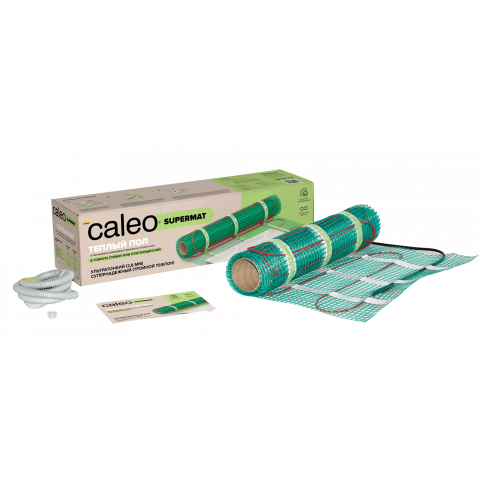 Нагревательный мат для теплого пола CALEO SUPERMAT 200 Вт/м2, 5 м2