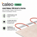 Нагревательная секция для теплого пола CALEO SUPERCABLE 18W-70, 6.3-9.7 м2