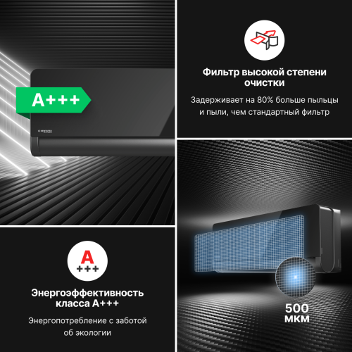 Настенная инверторная сплит-система Kentatsu KSGOM35HZRN1/KSROM35HZRN1