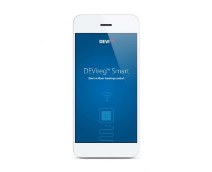 Терморегулятор Devireg Smart Ivory (бежевый), сенсорный