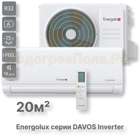 Инверторная сплит-система Energolux DAVOS SAS07R1-AI / SAU07R1-AI
