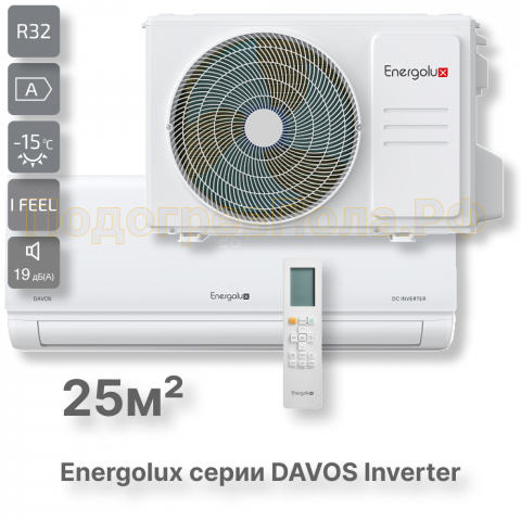 Инверторная сплит-система Energolux DAVOS SAS09R1-AI / SAU09R1-AI