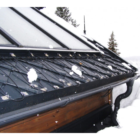 ERGERT RESISTIVE GUTTER (ETRG-30), 41 м, 1230 Ватт - греющий кабель для кровли