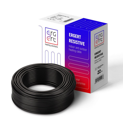 ERGERT RESISTIVE GUTTER EXTRA (ETRG-30E), 14 м, 420 Ватт - греющий кабель для кровли