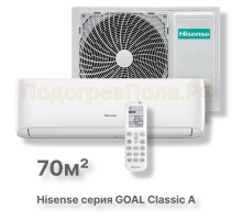 Кондиционер Hisense серии GOAL Classic A Wi-Fi AS-24HW4RBSCA00