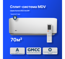 On/Off cплит-система MDV серия Aurora R32 MDSA-24HRN8 / MDOA-24HN8
