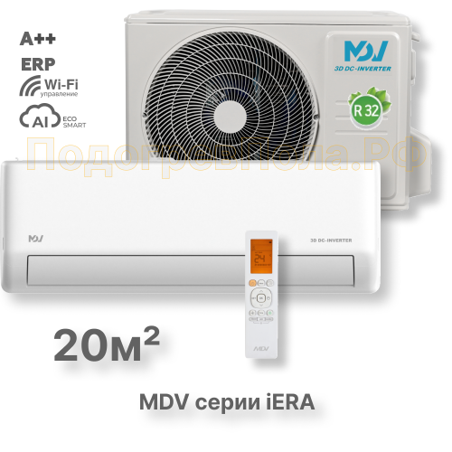MDV серия iERA inverter MDSAJ-07HRFN8/MDOAJ-07HFN8