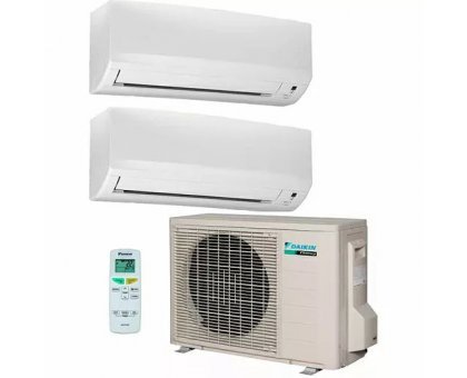 Мульти сплит-система с двумя внутренними блоками (25 и 35 кв.м) Daikin 2MXF50A / FTXF25B+FTXF35A