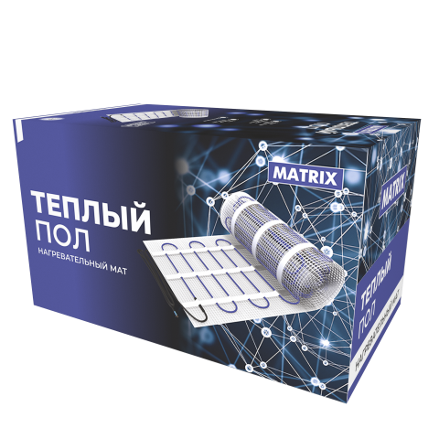 Теплый пол на сетке MATRIX 1500 Вт 10,0 кв.м