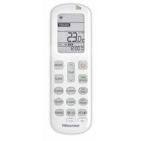 Кондиционер Hisense серии Premium DESIGN Super DC Inverter Wi-Fi AS-10UW4RVETG01