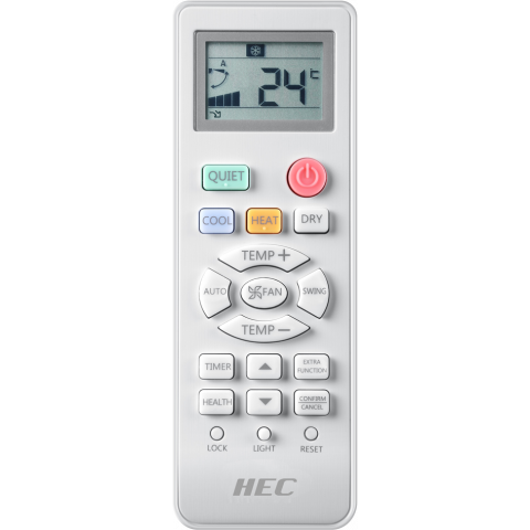 Кондиционер HEC-07HRE03/R3-B(DB)-IN / HEC-07HRE03/R3(DB)-OUT Серия DESIGN INVERTER