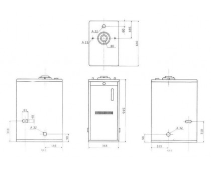 Дизельный котел Kiturami TURBO-30 (35 кВт)