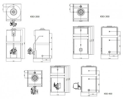 Дизельный котел Kiturami KSO-200 (232 кВт)