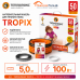 Нагревательный кабель для теплого пола "Теплолюкс" Tropix ТЛБЭ 5,0 м - 100 Вт