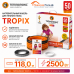 Нагревательный кабель для теплого пола "Теплолюкс" Tropix ТЛБЭ 118,0 м - 2500 Вт