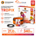 Нагревательный кабель для теплого пола "Теплолюкс" Tropix ТЛБЭ 21,0 м - 340 Вт