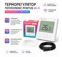Терморегулятор электронный Теплолюкс Pontus WiFi белый